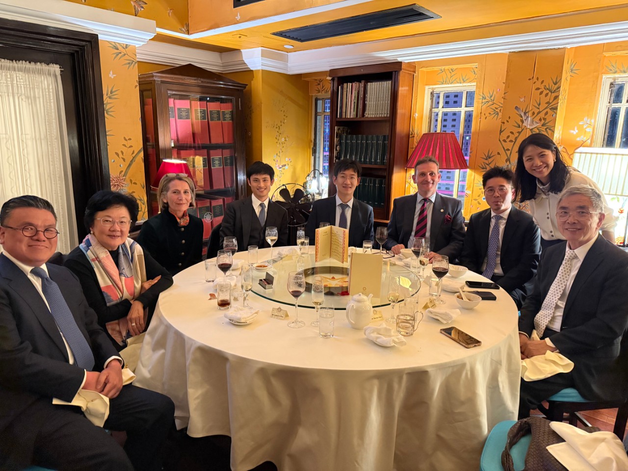 Esteemed Guests - Masters from Peterhouse and Magdalene Colleges, Cambridge, and Exeter College, Oxford.