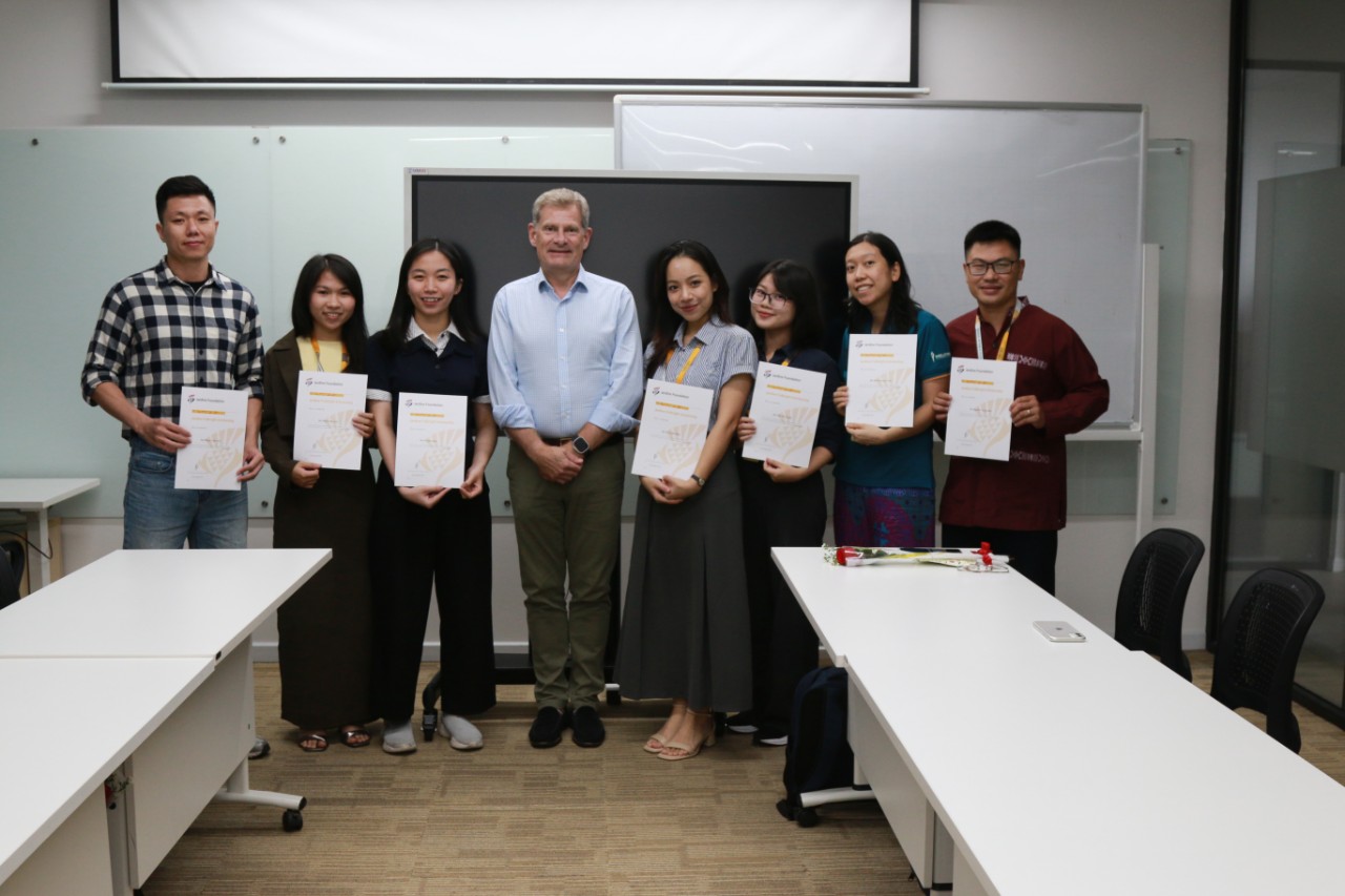 We held an inaugural scholarship award ceremony in July 2025to welcome the first cohort of Jardine-Fulbright Scholars as they embarked on a rewarding learning journey.